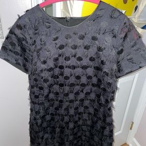 Banana republic feather dress